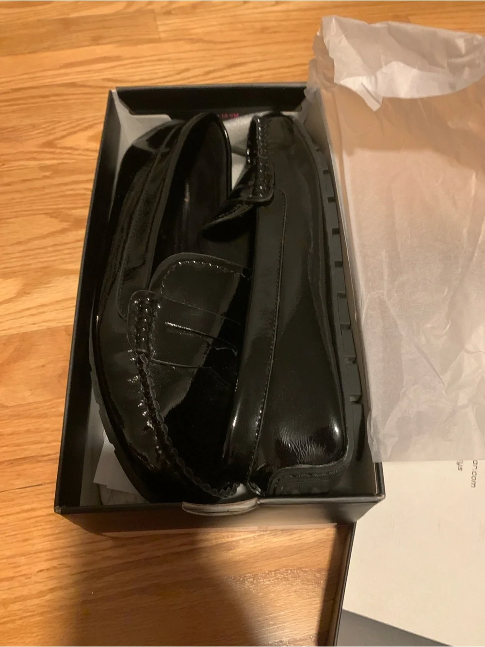 Corkys Black Patent Leather Women's Loafers